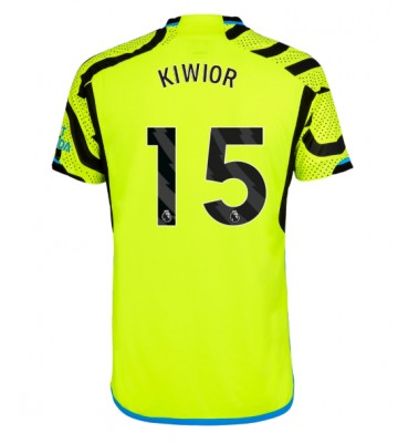 Arsenal Jakub Kiwior #15 Bortatröja 2023-24 Kortärmad